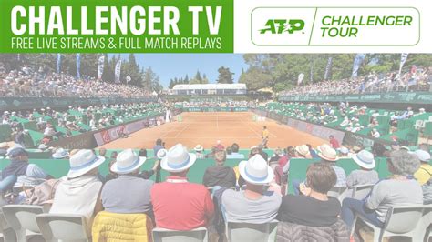 streaming challenger tennis